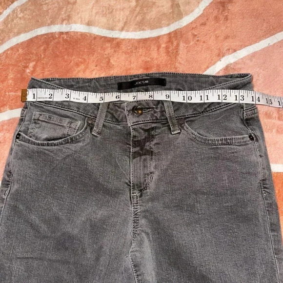 Joe's Jeans Gray Skinny Ankle Jeans Low Rise Sz 27 - Picture 5 of 7